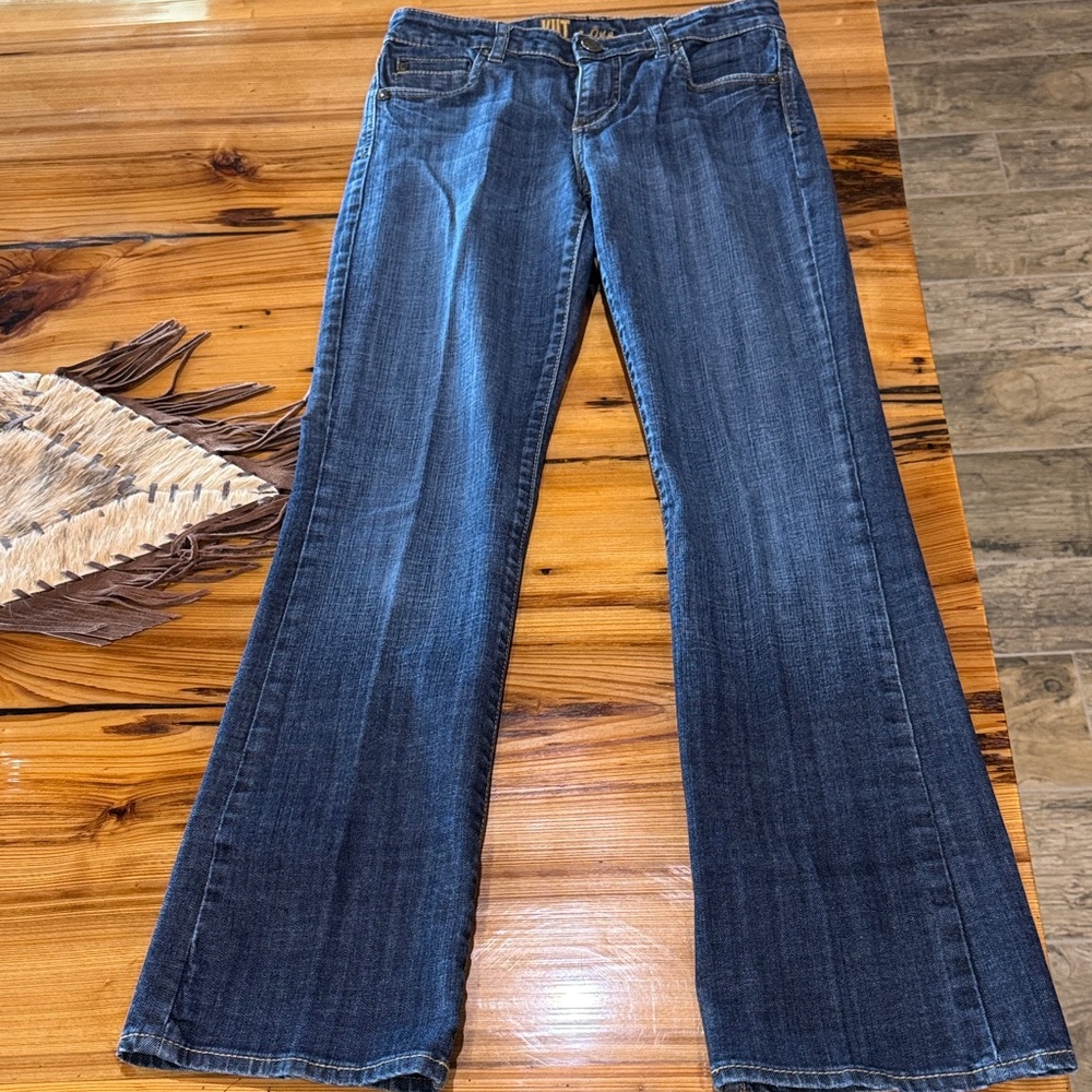 Kut from the Kloth Dark Blue Flare Jeans